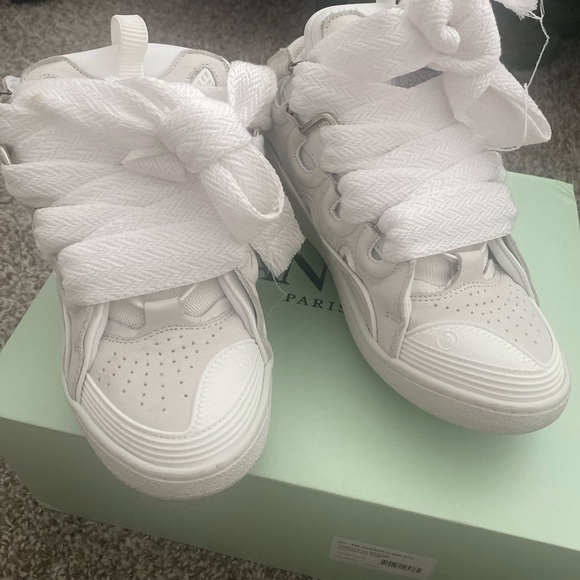 White Ruffled Sneakers - Picture 7 of 10